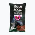Sensas 3000 Carp Tasty Strawberry red fishing groundbait 40692