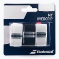 Babolat My Overgrip tennis racket wraps 3 pcs black & white 653045