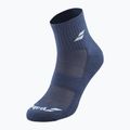 Babolat Quarter 3 Pack socks white/estate blue/grey 3