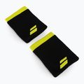 Babolat Logo Jumbo wrist wraps 2 pcs black/yellow 5UA1262