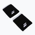 Babolat Logo Jumbo wrist wraps 2 pcs black and white 5UA1262