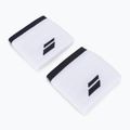 Babolat Logo wrist wraps 2 pcs white and black 5UA1261