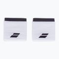 Babolat Logo wrist wraps 2 pcs white and black 5UA1261 2