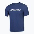 Babolat Exercise men's tennis shirt navy blue 4MP1441