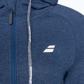 Women's tennis sweatshirt Babolat Exercise Hood estate blue heather 3