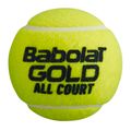 Babolat Gold All Court tennis balls 4 pcs yellow 502085 3