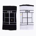 Babolat Jumbo Reversible wrist wraps 2 pcs black and white 5UA1281 2