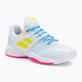 Babolat women's tennis shoes 21 Jet Mach 3 Clay white/sulphur spring