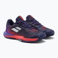 Babolat 22 Jet Mach 3 Clay blue ribbon children's tennis shoes 33S22730 5
