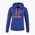 Women's tennis sweatshirt Babolat Exercise Hood blue 4WTD041