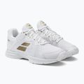 Babolat women's tennis shoes SFX3 All Court Wimbledon white 31S23885 4