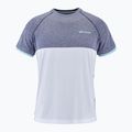 Babolat men's tennis t-shirt Play Crew Neck white and blue 3MTE011