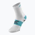 Babolat men's Badminton Pro Crew socks white/ceramic blue