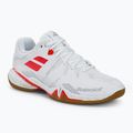 Babolat Shadow Spirit white/lavender women's badminton shoes