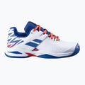 Babolat Propulse All Court children's tennis shoes white/estate blue 9
