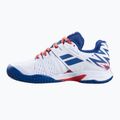 Babolat Propulse All Court children's tennis shoes white/estate blue 10