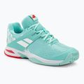 Babolat Propulse All Court JR children's tennis shoes yucca/white