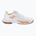 Women's badminton shoe Babolat Shadow Tour 5 W white/ yellow 9