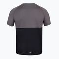 Men's Babolat Play Crew Neck t-shirt black/black 3
