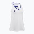 Babolat Play white/ white children's tank top 3