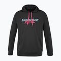 Men's Babolat Padel Hood Tennis Sweatshirt black/black