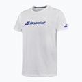 Children's Babolat Exercise T-shirt Jr white/white 3