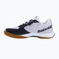 Men's badminton shoe Babolat Shadow Spirit 2 white/ black 10