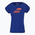 Babolat Exercise Cotton Jr children's t-shirt sodalite blue