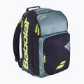 Tennis backpack Babolat Pure Aero 40 l metallic grey/black/fluo yellow