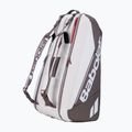 Tennis bag Babolat RH9 Pure Wimbledon 80 l white/dark beige 2