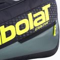 Tennis bag Babolat RH Carlitos Junior 35 l black/fluorescent yellow 5