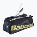 Badminton bag Babolat Cross Pro Bad 60 l black/gold 3
