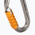 Climbing carabiner Petzl Am'D Triact-Lock TL silver 3