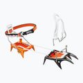 Petzl Irvis Hybrid semi-automatic crampons orange T02A LLU