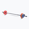 Barbell with weights Sveltus Kit Pump 8 kg multicolor 2