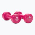 Set of dumbbells 2 kg 2 pcs. Sveltus Epoxy pink 1182