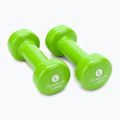 Set of dumbbells 1.5 kg 2 pcs. Sveltus Epoxy green 1187 2