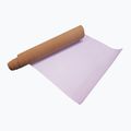Exercise mat Sveltus Cork Yoga natural/ lilac 3