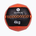 Sveltus Wall Ball 4 kg black/red