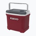 Igloo Latitude 16 industrial red/white/meteorite travel fridge 2