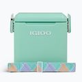 Igloo Tag-A-Long Too 10 l seafoam zig zag travel fridge 3