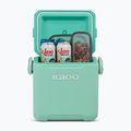Igloo Tag-A-Long Too 10 l seafoam zig zag travel fridge 11