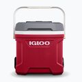 Igloo Latitude 16 Qt Roller 15 l industrial red/ meteorite camping fridge 2