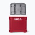 Igloo Latitude 60 Roller 56 l industrial red/ meteorite camping fridge 11