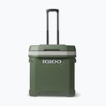 Igloo Ecocool Latitude 60 Qt Roller 56 l vintage green camping fridge 5