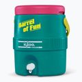Igloo Retro Barrel Of Fun 2 Gallon 7.6 litre dark jade/bold magenta/livewire yellow water tank 3