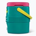 Igloo Retro Barrel Of Fun 2 Gallon 7.6 litre dark jade/bold magenta/livewire yellow water tank 5