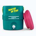 Igloo Retro Barrel Of Fun 2 Gallon 7.6 litre dark jade/bold magenta/livewire yellow water tank 6