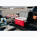 Igloo Latitude 52 industrial red/white/meteorite travel fridge 9