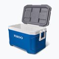 Igloo Latitude 52 indigo blu/white/meteorite travel fridge 7